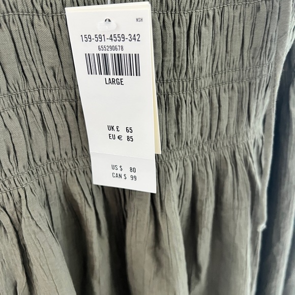 Gorgeous green beachy Abercrombie dress never worn! - Picture 4 of 4